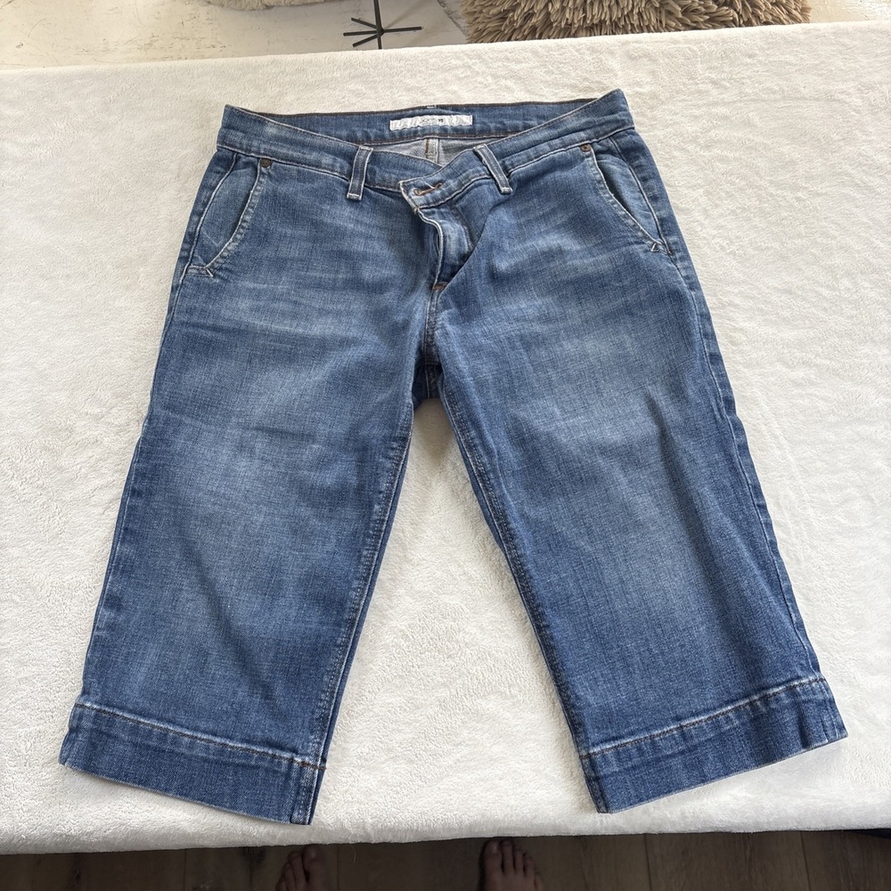Joe's Jeans Ryder II Denim Bermuda Shorts Women's 29‎ Medium Wash